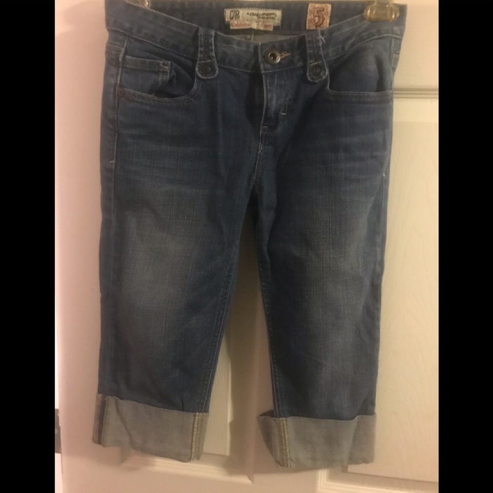Calabasas Chip and Pepper Crop Jean juniors